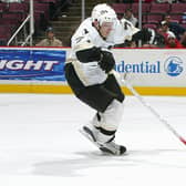 Olympian and former ice hockey player Konstantin Koltsov has died at the age of 42.  Konstantin Koltsov #71 of the Pittsburg Penguins skates with the puck during the game against the New Jersey Devils at the Continental Airlines Arena on March 16, 2006 in East Rutherford, New Jersey. 

