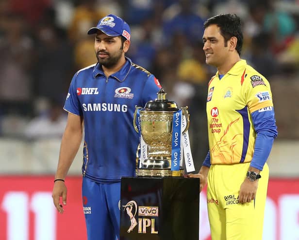 The 2024 IPL tournament will kick-off with MS Dhoni (R) once again leading the Chennai Super Kings