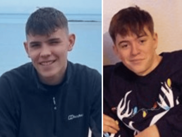 Kyle Marshall, 19, and Jayden McConnell, 17, were killed in a fatal collision in Stirling on Sunday, March 17. Picture: Police Scotland