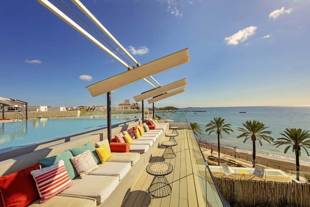 W Ibiza hotel will open its doors on the Spanish party island next month featuring a brand new beach club with live DJs. (Photo: W Ibiza)