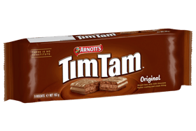 Australia's beloved Tim Tam biscuits have finally arrived in the UK
