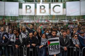 The BBC has been hit with 8,000 complaints over the war in Gaza. Credit: Kim Mogg/Getty