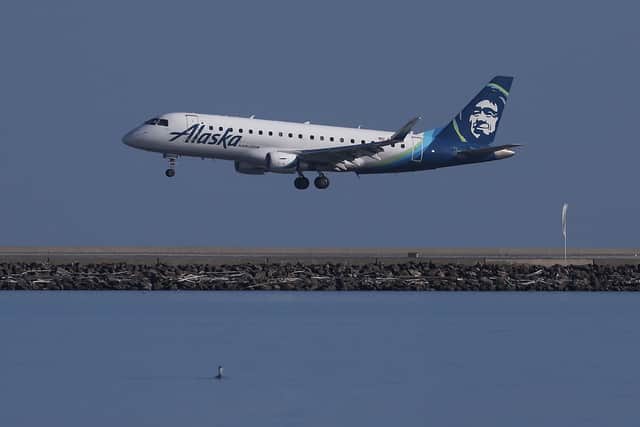 A windscreen on a Boeing 737 Alaska Airlines plane cracked while landing at Portland Airport - adding to the long list of recent safety issues (Photo: Getty Images)