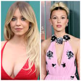 Sydney Sweeney and Millie Bobby Brown have been named as the bookies' favourites for the next Bond girl (Photo: Monica Schipper/Getty Images, Theo Wargo/Getty Images)