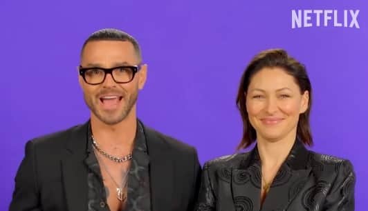 Emma Willis and her husband Matt Willis have announced the release date of season 1 of 'Love Is Blind UK' on Netflix. Photo by Netflix.