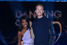 Greg Rutherford as forced to drop out of Dancing On Ice just before the final after suffering from an injury. (Credit: Getty Images)