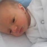 Ollie Davis, who was murdered when he was five weeks old by his father Michael Picture released by Leicestershire Police