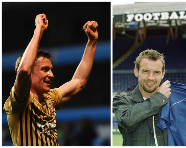 Two former footballers raise money for MND. Picture: Getty Images