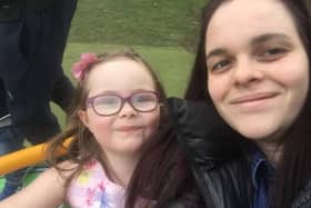 Rebecca Archer with daughter Renae Archer. Picture: NHS Greater Manchester / SWNS