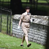 As the Princess of Wales undergoes cancer treatment, she and Prince William and their three children will be able to count on the support of their nanny Maria Borrallo/ Maria Borrallo, walks to the church ahead of the wedding of Pippa Middleton and James Matthews at St Mark's Church in Englefield, west of London, on May 20, 2017