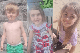 Gloucestershire Police have confimed in a statement that [L-R] Pauly-Boi, Jolene and Betsy, the three missing children from Saturday's appeal, have been found (Credit: Gloucestershire Constabulary) 