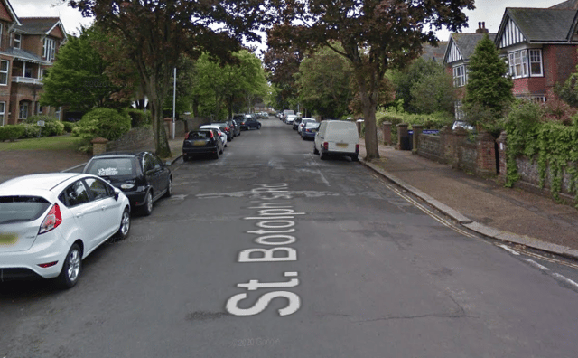 A man has been charged with murder after a 72-year-old man was found dead in a block of flats in St Botolph's Rd in Worthing, West Sussex. Picture: Google Maps