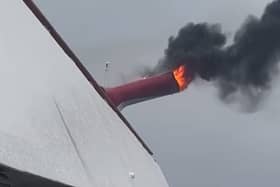 The Carnival Freedom cruise ship caught fire near Bahamas on Saturday, March 23
