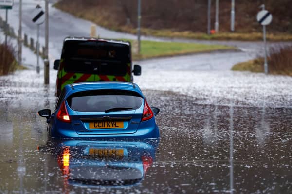 The number of homes and businesses at risk of flooding in Scotland is set to increase as much as 40% by 2080 (Photo: Jeff J Mitchell/Getty Images)