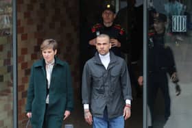 Dani Alves was found guilty of raping a woman in a nightclub in December 2022 and sentenced to four and a half years in prison. (Getty Images)