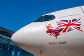 Ruby Rebel is the airline’s newest Airbus A330neo named in honour of Sir Richard Branson