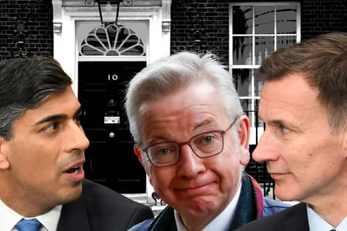 Why should voters believe Rishi Sunak, Michael Gove and Jeremy Hunt. Credit: Getty/Mark Hall