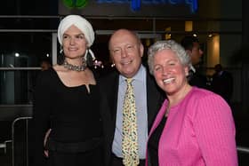 Hollywood producer Ileen Maisel has died at 68 (pictured far right). Here she is with Emma Joy Kitchener, and Julian Fellowes at the premiere of Relativity Media's "Romeo & Juliet" at ArcLight Hollywood on September 24, 2013 in Hollywood, California