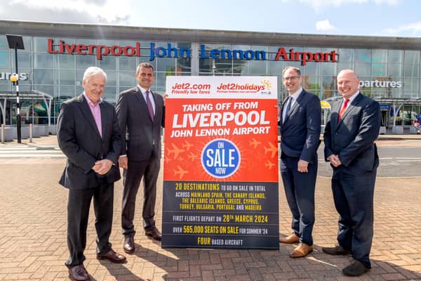 Jet2 has launched its first flight from Liverpool Airport
