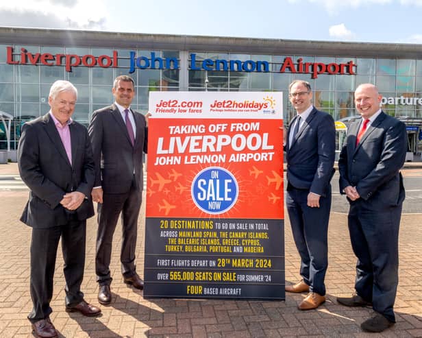 Jet2 has launched its first flight from Liverpool Airport