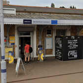 A 19-year-old man has been arrested after a shocking knife attack on a train at Beckenham Junction station which was caught on camera. (Credit: Google Maps)