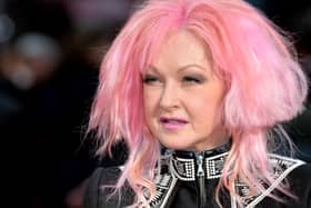 Cyndi Lauper attends The Olivier Awards with Mastercard at The Royal Opera House on April 3, 2016 in London, England.  (Photo by Anthony Harvey/Getty Images)