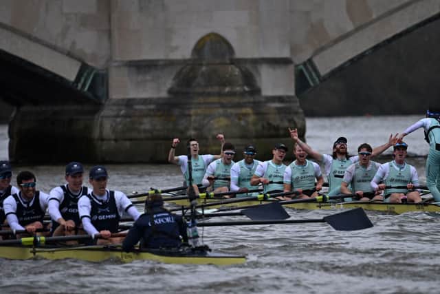 The Boat Race is back this weekend.