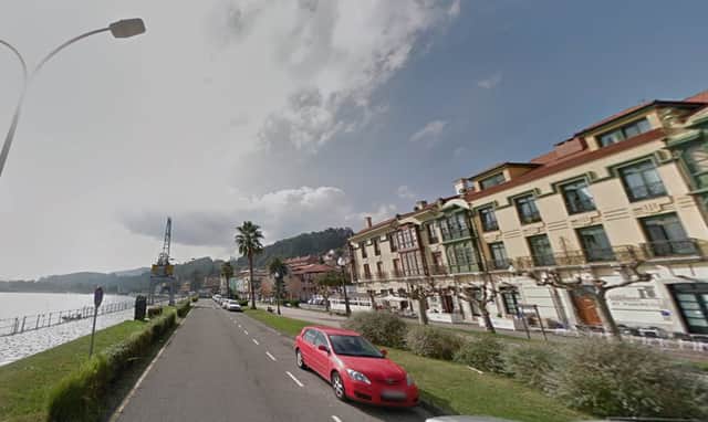 A British man has died after falling into the sea in the Spanish village San Esteban de Pravia as Storm Nelson battered the country.  Picture: Google Maps