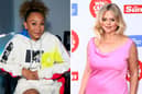 Mel B and Emily Atack reportedly became "frosty" towards one another while filming Trailblazers for BBC. (Picture: Getty Images)
