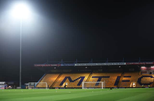 Field Mill, the home of Mansfield Town