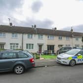 Police in Mulwych Road, Tile Cross, Birmingham on Easter Sunday after a murder probe was launched following the discovery of a woman's body Picture: Joseph Walshe / SWNS