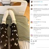 Kate Beckinsale has posted new pictures on Instagram from her hospital bed