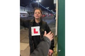 A woman wearing an L-plate is wanted after an assault in Plymouth in January Picture: Devon and Cornwall Police
