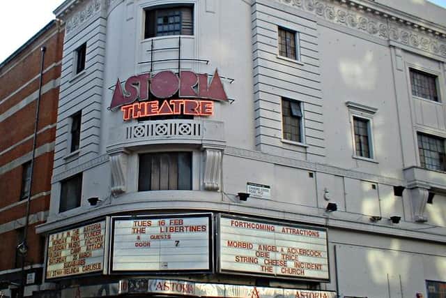 The London Astoria - in 2009, the venue was demolished to make way for development of the first West End Theatre to open in London in over 30 years, @sohoplace (Credit: Secretlondon at Wikipedia)