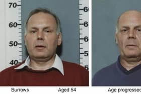 Richard Burrows was one of Britain's most wanted fugitives, who has now been caught after almost 30 years on the run. (Credit: Cheshire Police / SWNS