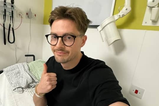 Dr Alex George, an NHS doctor who found fame on ITV 2 reality dating show Love Island, has told his followers he's been rushed to hospital after becoming seriously unwell. Photo by Instagram//dralexgeorge.