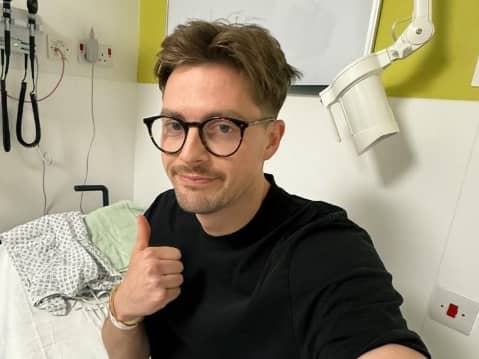 Dr Alex George, an NHS doctor who found fame on ITV 2 reality dating show Love Island, has told his followers he's been rushed to hospital after becoming seriously unwell. Photo by Instagram//dralexgeorge.