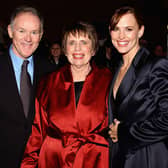 Actress Jennifer Garner shared an emotional tribute to her father William who has died at the age of 85. Here she is with her father and mother at the premiere of "Elektra" at the Palms Casino on  January 8, 2004 in Las Vegas, Nevada. (Photo by Getty Images for Twentieth Century Fox) 