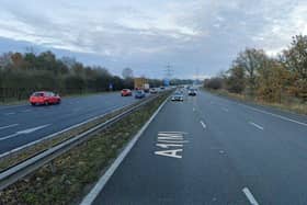 The A1M in Hertfordshire Picture: Google