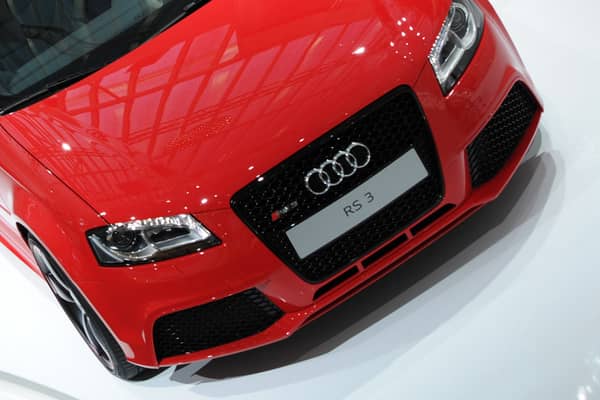An Audi RS3. A woman has been banned from teaching after taking children for a 100mph spin in a high-performance car   Picture: Christof Stache/AFP via Getty Images