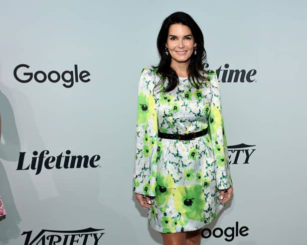 Hollywood star Angie Harmon has accused a driver of fatally shooting her dog over the Easter weekend at her North Carolina home
