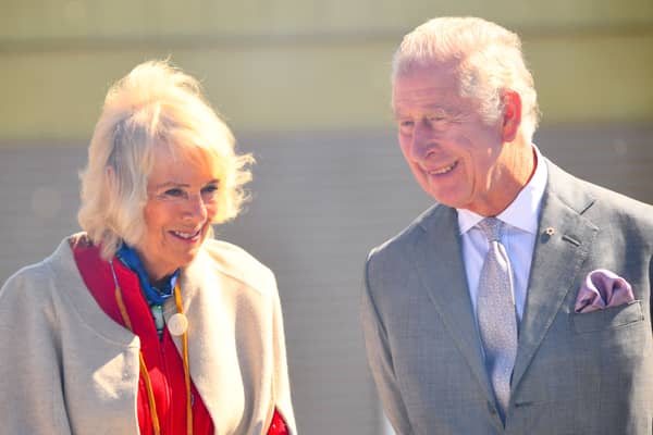 Take a sneak peek inside home of King Charles and Queen Camilla as Balmoral Castle opened for the first time. Photo by Getty.