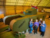 Watch: Volunteers knitted a life-sized tank to commemorate 80 years since the D-Day landings