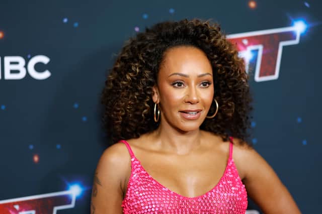Mel B was on This Morning to talk about Celebrity Bake Off with Dermot O'Leary and Alison Hammond. Picture:  Frazer Harrison/Getty Images