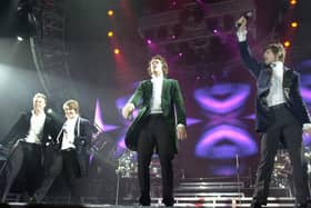 Take That at Sheffield Arena in May 2006. Photo: Barry Richardson
