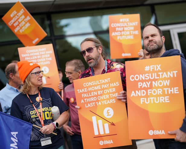 NHS consultants have called an end to their long-running pay dispute with the government after accepting the latest pay offer. (Credit: Jacob King/PA Wire)