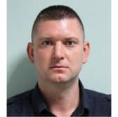 Kevin Smith, 38, was detained by officers from the NCA’s Anti-Corruption Unit at work in Portsmouth on 26 August 2023, as part of a joint operation with the Metropolitan Police Service and Border Force.
Picture: NCA 