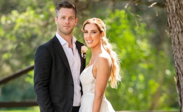 Rebecca Zemek married Jake Edwards in season eight of 'Married at First Sight: Australia', but their relationship wasn't easy. Photo by Channel 4.