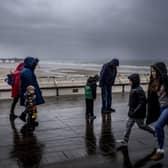 The Met Office has issued new yellow rain and wind warnings following Storm Kathleen over the weekend. (Credit: Getty Images)