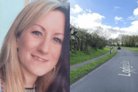 Detectives investigating after human remains were found in a park in south London have named the victim as 38-year-old Sarah Mayhew